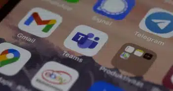 iphone screen with icons on screen