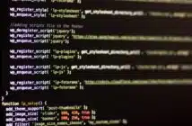 a computer screen with a bunch of text on it