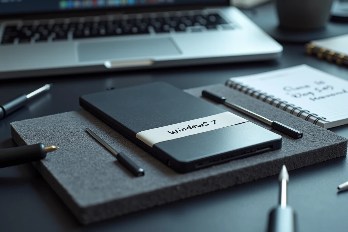 Deux disques SSD côte à côte illustrant le clonage de disque entre Windows 7 et Windows 10