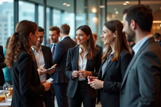 Réseautage d'affaires pour établir des relations mutuellement bénéfiques