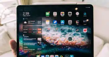 black iPad