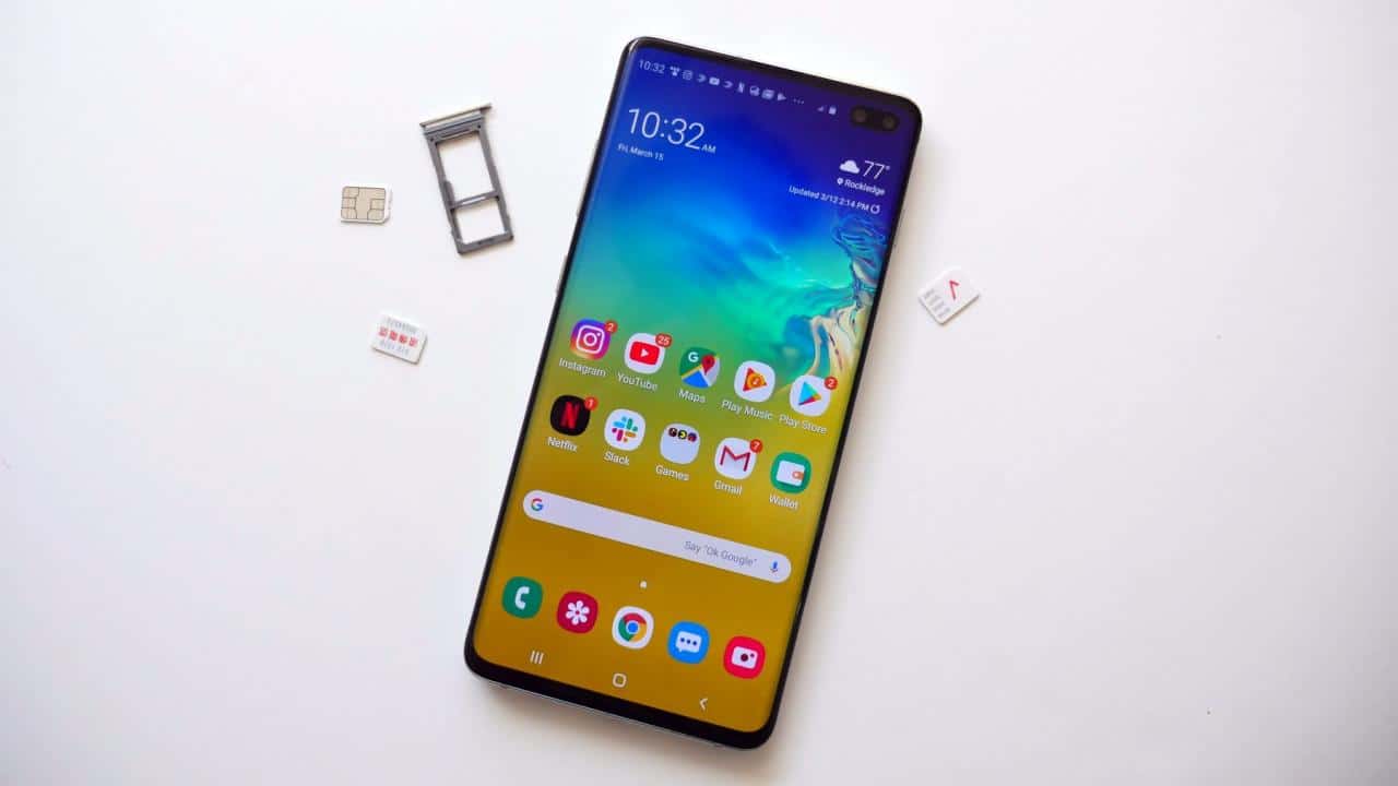 Samsung Galaxy S10 SIM unlock